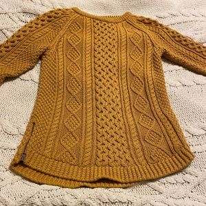 LL Bean Side Zipper Tunic Sweater